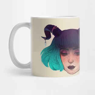 Witch of Pondering (with lineart) Mug